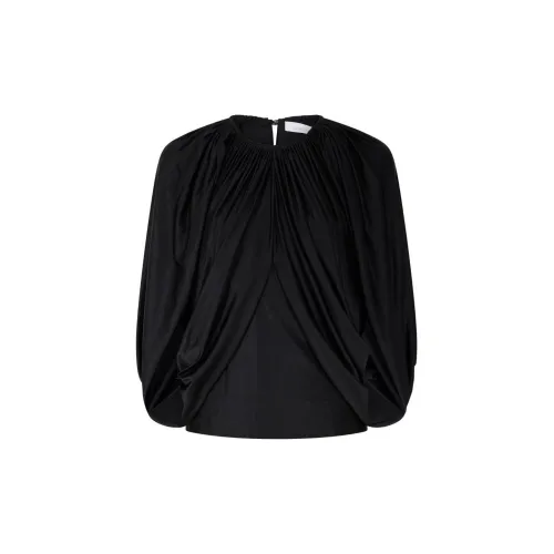 Rabanne Round-neck Draped Blouse