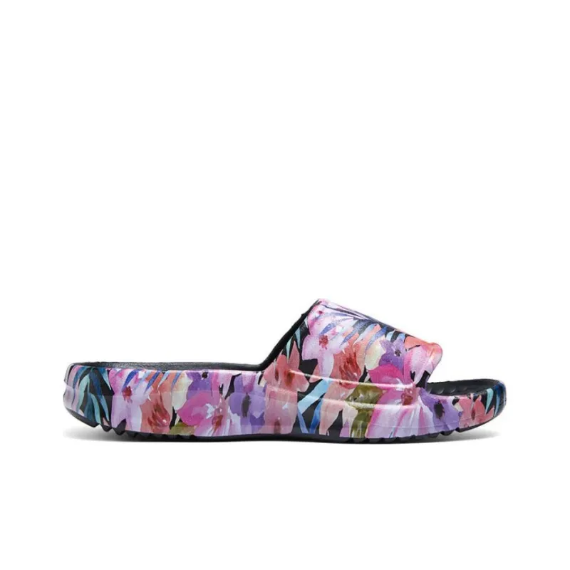 Skechers Foamies Rubber Sole Slide Slippers Women's Black Multicolor-1