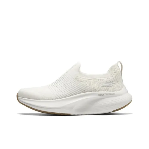 Skechers Cushioning Anti Slip And Wear Resistant Rebound Low Top Casual Shoes Women's White