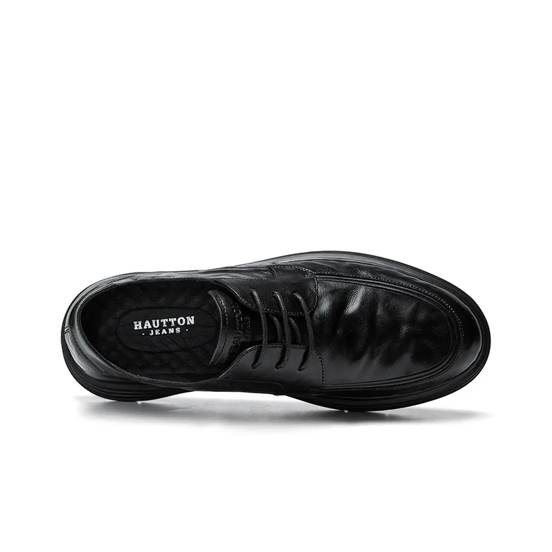 Hautton Jeans Dress Shoes Men's Black-5