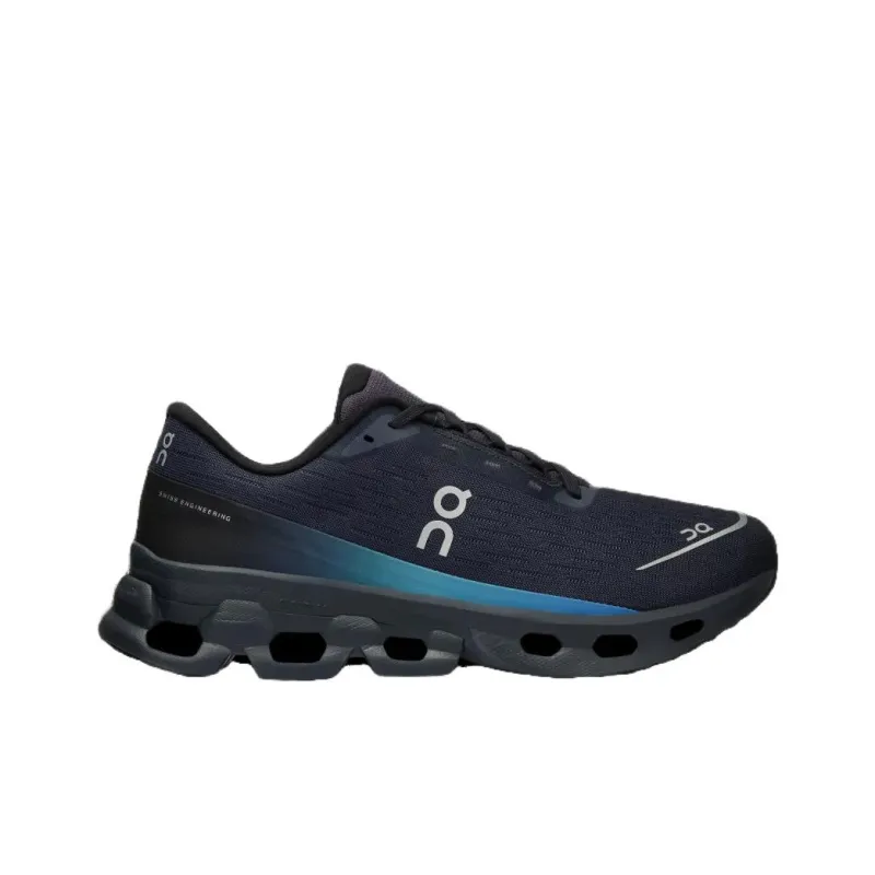 On Running Cloudspark Black Blueberry Women's-1