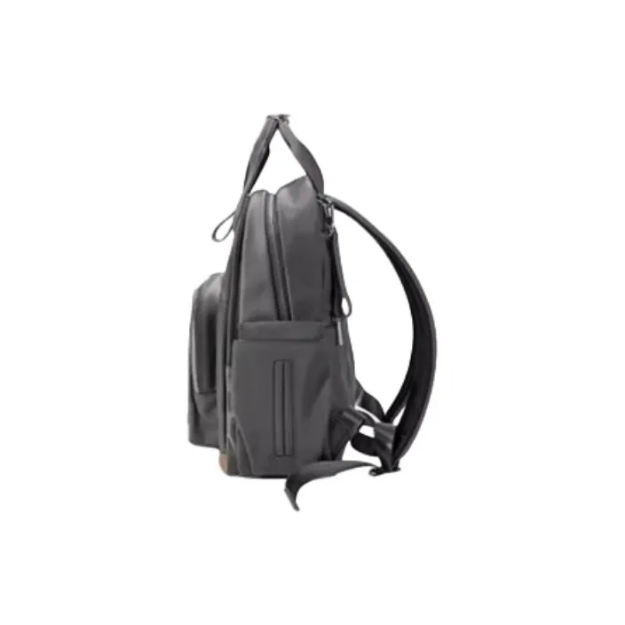 LEFF Nylon Fabric Baby And Mom Backpack Large Size Women's Stone Gray-2