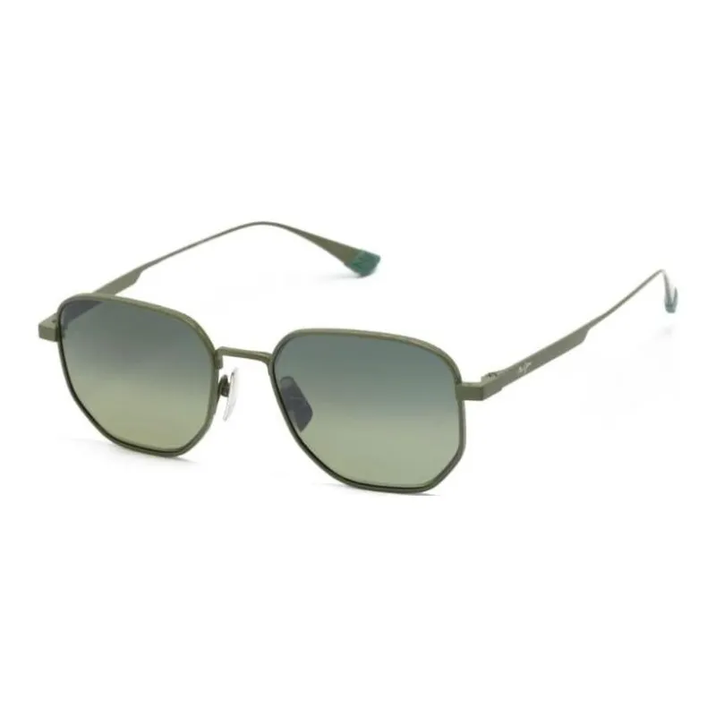 Maui Jim Lewalani Geometric frame Sunglasses-0