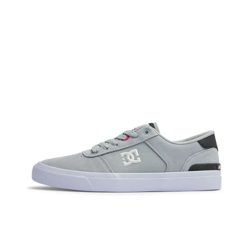DC Shoes Skateboard Shoes Unisex Low-Top White/Gray-0