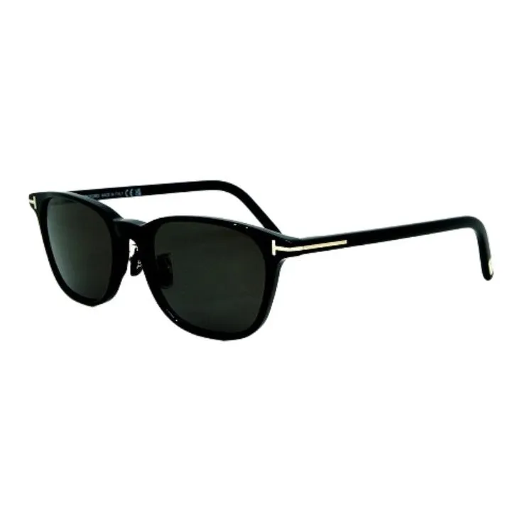 TOM FORD Oval Sunglasses Unisex Black-0