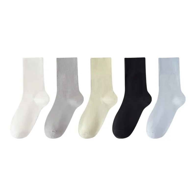 MIIOW Mid Calf Socks Women's 5 Pack-22