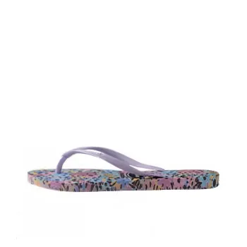 Havaianas Sl Flora Ro Mant FC Slide Slippers Unisex Purple