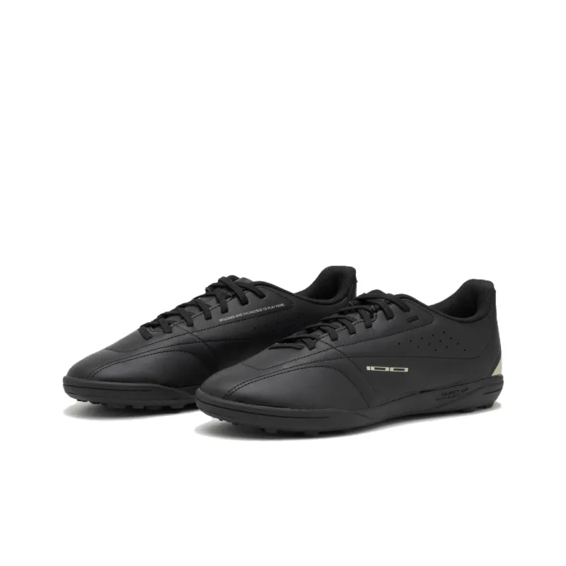 DECATHLON AG Rubber Short Studs Anti Slip Wear Resistant Soccer Shoes Men's Black-2