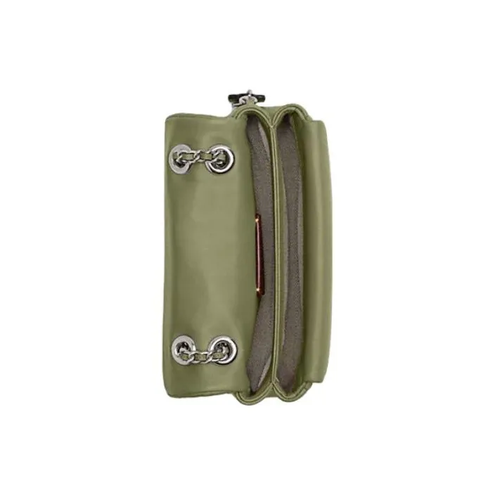 COACH Tabby Nappa Leather Wine God Bag Handbag Shoulder Bag Small Size Women's Moss Green-3