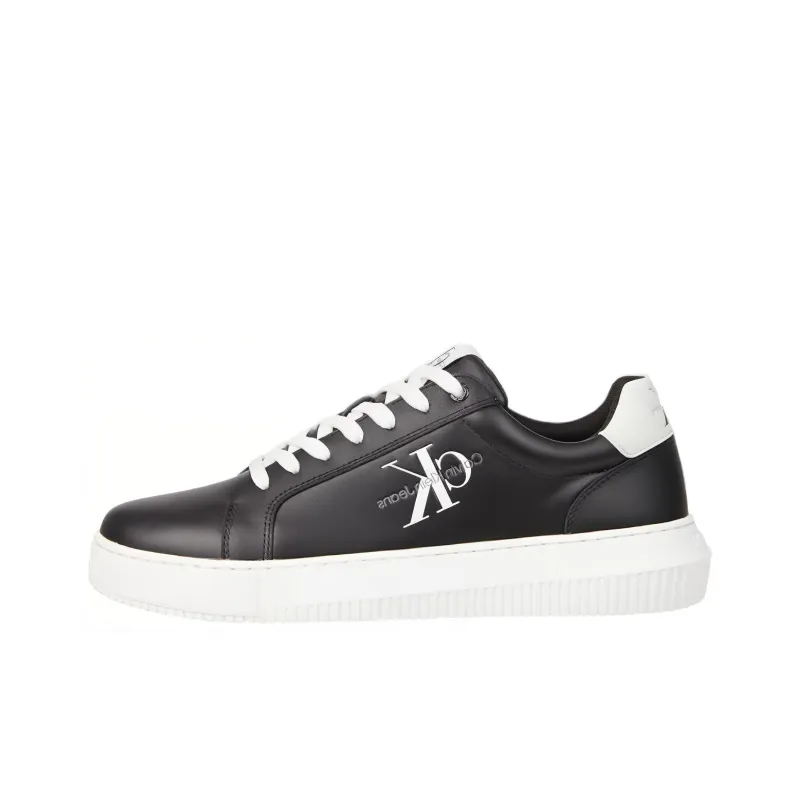Calvin Klein Jeans Logo Printed Lace Up Sneakers-0
