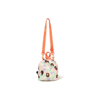 Aape Polyester Crossbody Bag Medium Size Women's Pink/Green/Purple