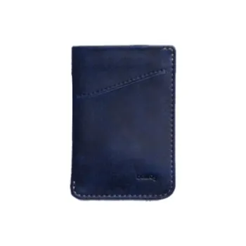 BELLROY Cow Leather Card Holder Men's Deep Sea Blue