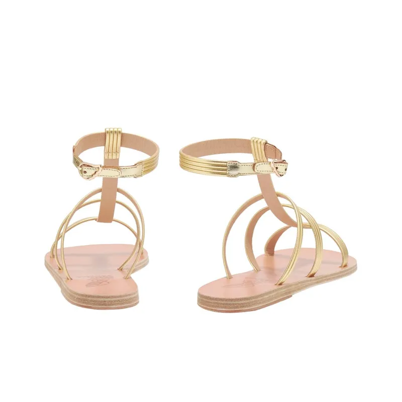 ANCIENT GREEK SANDALS Roman Sandals Women's Gold-3