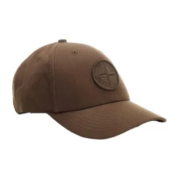 STONE ISLAND Logo Embroidered Baseball Cap
