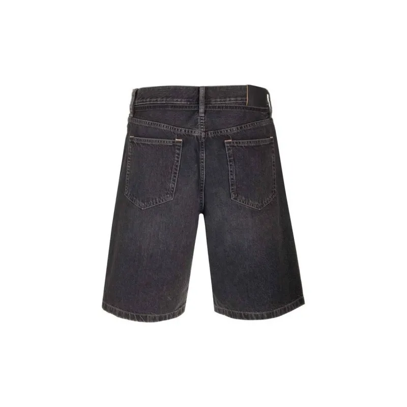 Acne Studios 2024 Autumn/Winter Collection SS24 Denim Shorts Men's Black-1