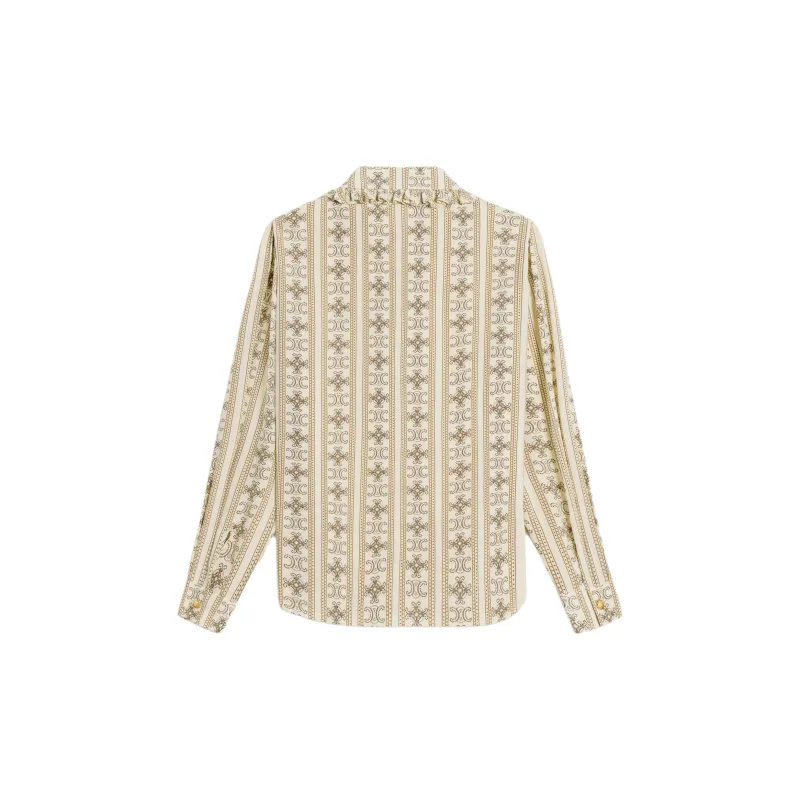 CELINE Shirts Women's Khaki-1
