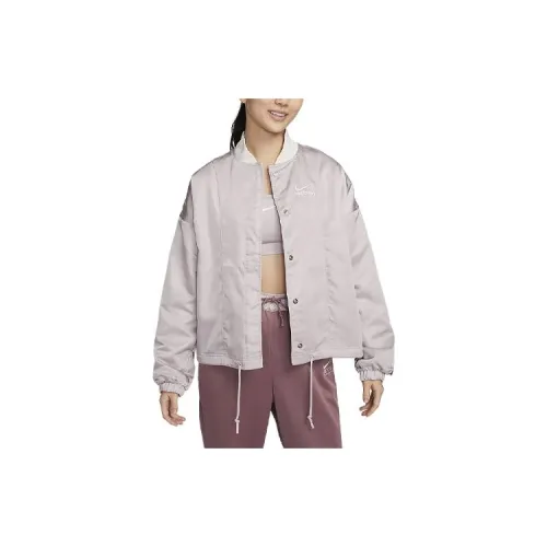 Nike Jackets Women's Gray Purple