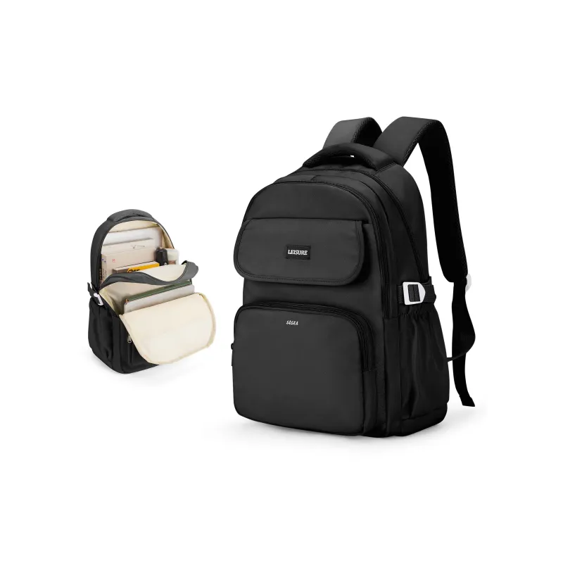 Sisea Fabric Backpack Regular Unisex Multicolor-11