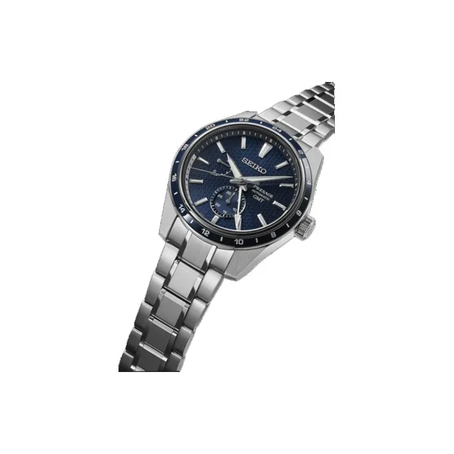 SEIKO Automatic Mechanical Movement Stainless Steel Strap Watch Men's Watches Blue Dial SPB303J1-1