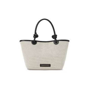 CHARLES&KEITH Polyurethane Shoulder Bag Women's Black