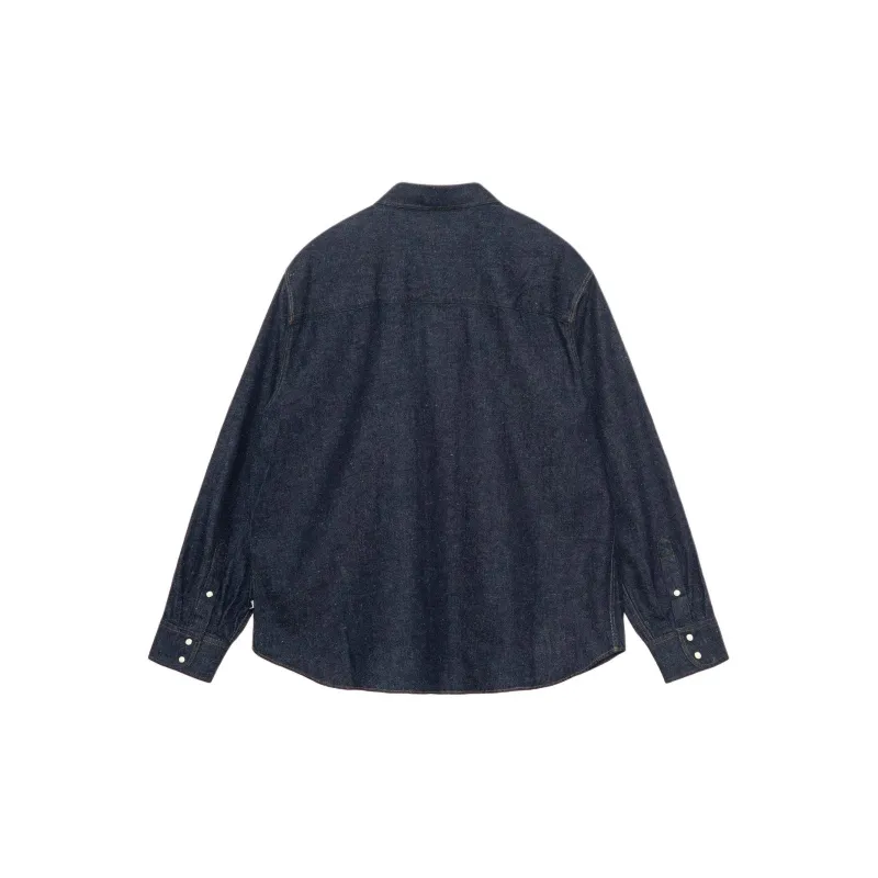 Stussy Boxy Western Denim Shirt-6