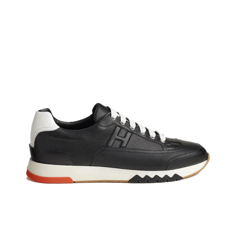 HERMES Trail Low Top Casual Shoes Men's Black-1