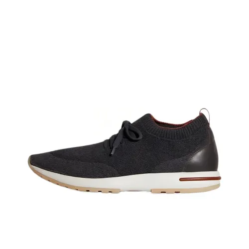 Loro Piana Casual Shoes Men Low-Top Black