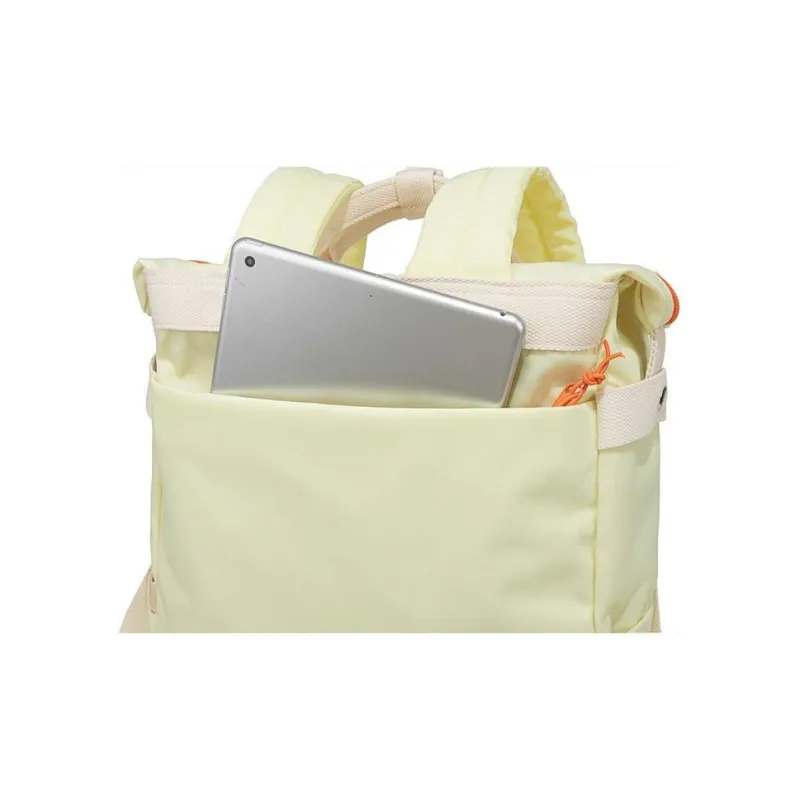 SHUNYIDE Nylon Fabric Backpack Regular Unisex Yellow/Navy Blue-1