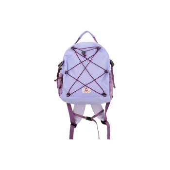 SUMAYZOY Nylon Backpack Regular Unisex Lilac Pink/Hydrangea Green/Tranquil Black