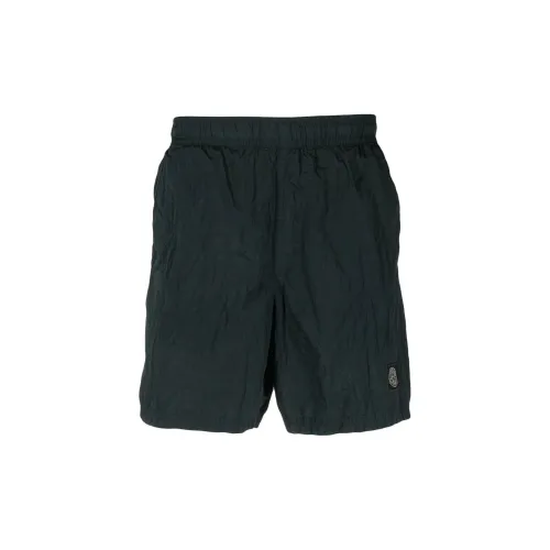 STONE ISLAND Casual Shorts Men Dark Green