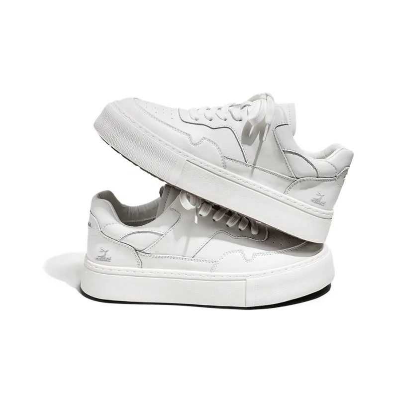 Kangaroo Head Low Top Skateboard Shoes Unisex White-5