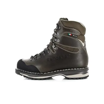 Zambella Cushioning Anti-Slip Wear-Resistant Waterproof Breathable Coverage Support High-Top Hiking Shoes Men's Umber