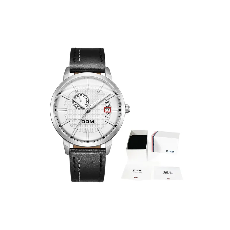 DOM Mechanical Movement Watch Men's Watches Black Dial-5
