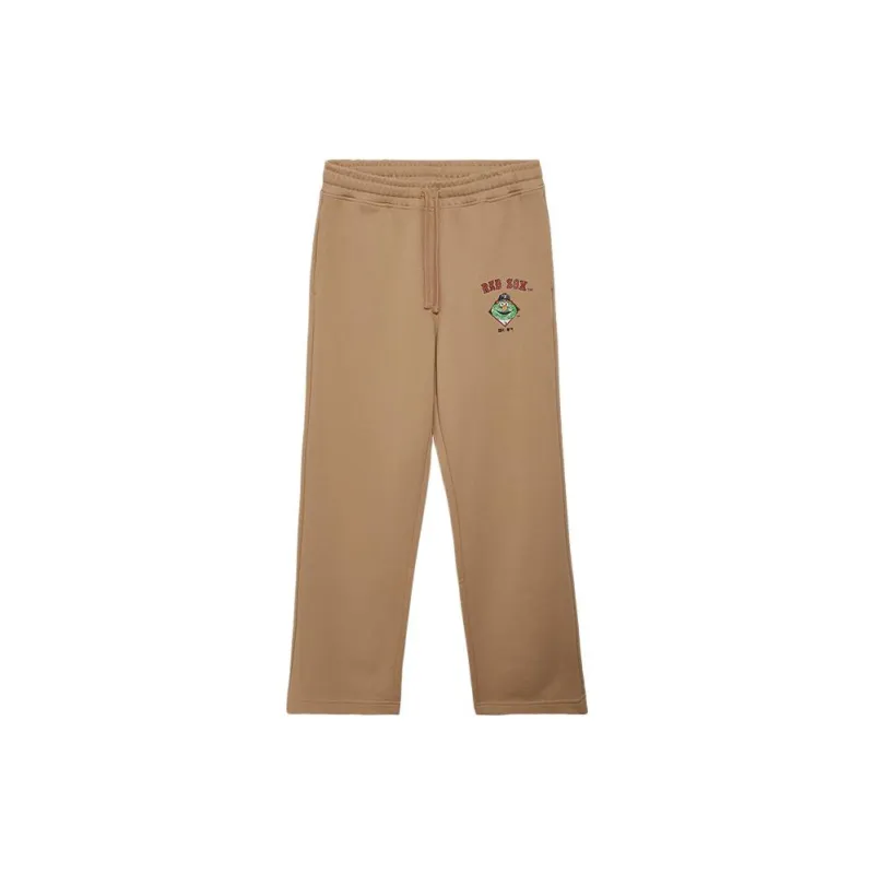 New Era x MLB Preppy Revival Collection SS24 Casual Pants Unisex Khaki-1