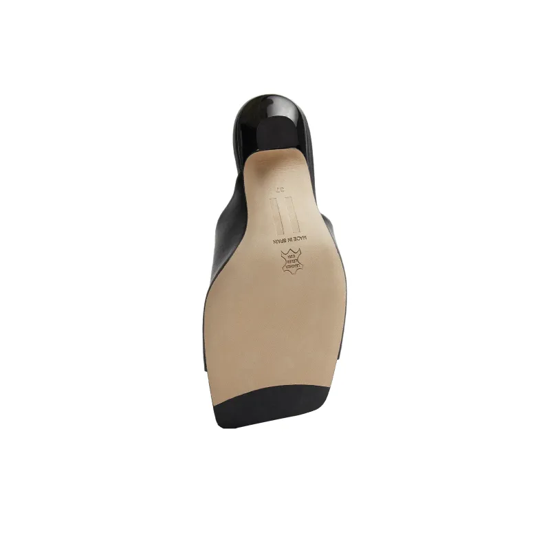 MIISTA Slide Slippers Women's Black-4