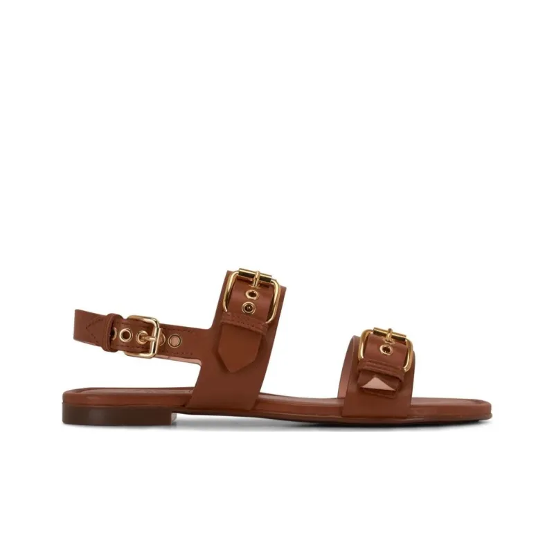 AGL Buckled Leather Sandals Women's-1