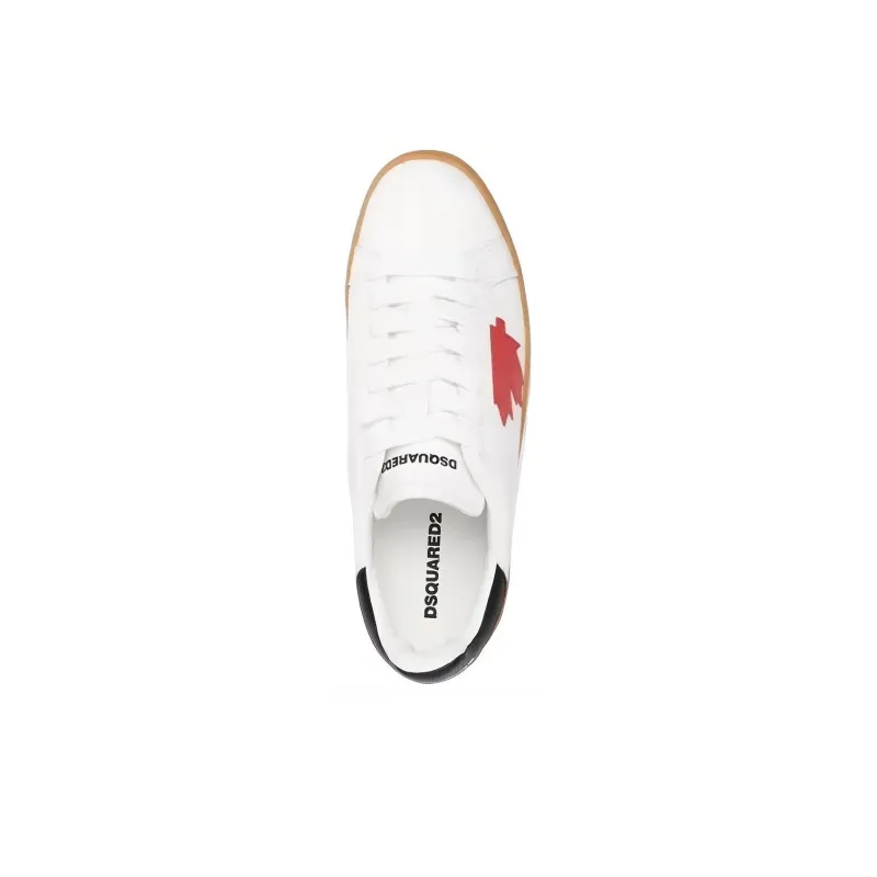 DSQUARED2 Logo-print Low Top Sneakers-3