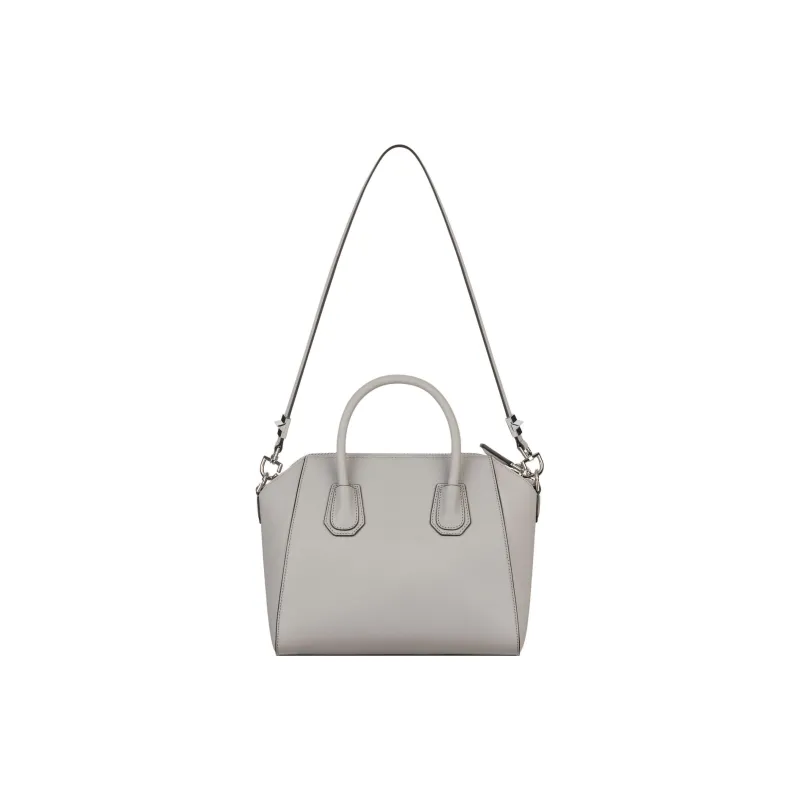 Givenchy Antigona Goatskin Shoulder Bag, Crossbody Bag, Handbag Trumpets Women's Pearl Gray-2