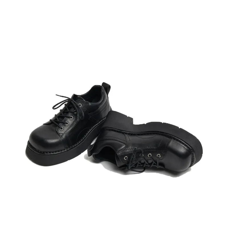MIISTA Casual Single Shoes 5cm Women's Black-3