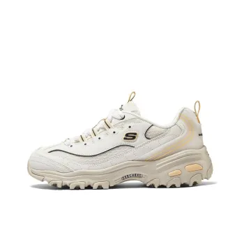 Skechers Slip Resistant Low Top Casual Shoes Women's Beige Brown