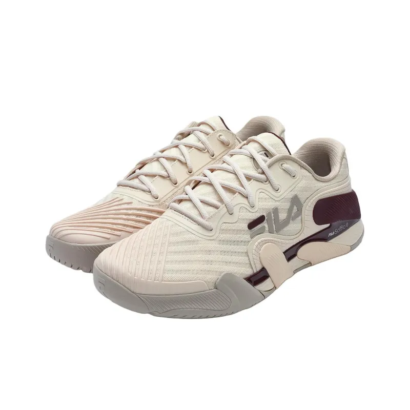 FILA POTENZA Abrasion Resistant Breathable Support Low Top Tennis Shoes Men's Ecru-2