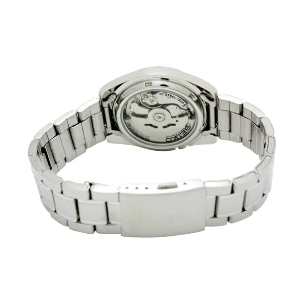 SEIKO Automatic Mechanical Movement Stainless Steel Strap Watch 37mm Men's Watches White Dial SNKL41K1-2