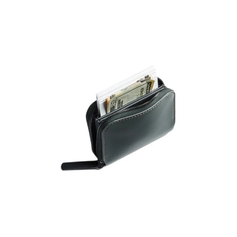 BELLROY Genuine Leather Wallet Mini Men's Jasper Green-1