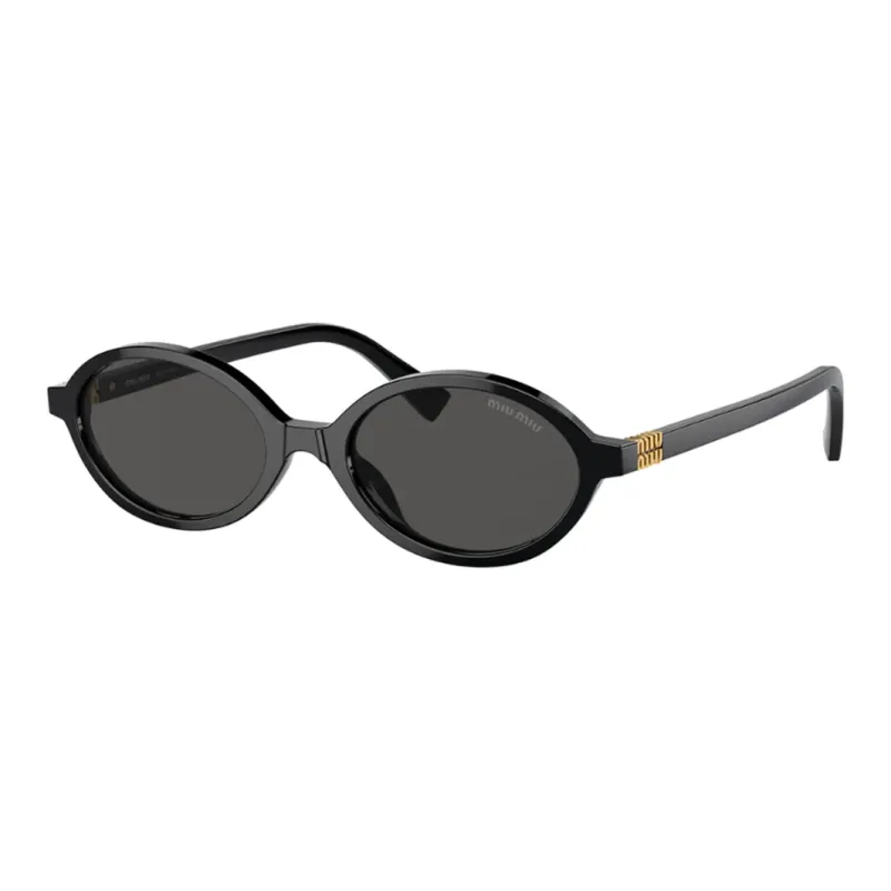 MIU MIU Oval Frame Sunglasses-0