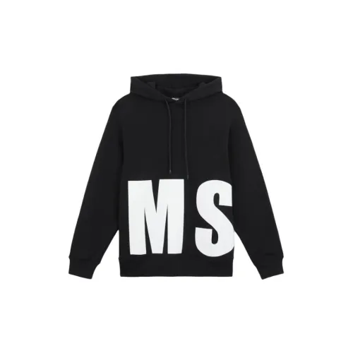 MSGM Sweatshirts Unisex Black