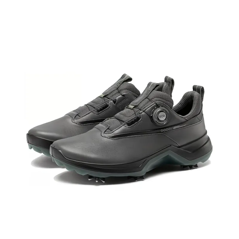 Ecco Low Top Casual Shoes Men's Magnet Gray-3