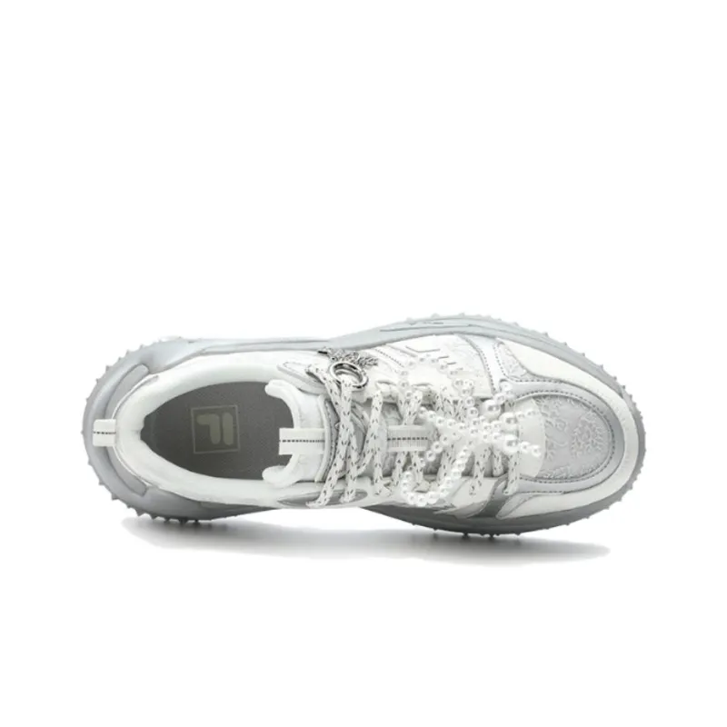 FILA SOFIA 3 Cushioning Low Top Chunky Sneakers Women's Gray-1