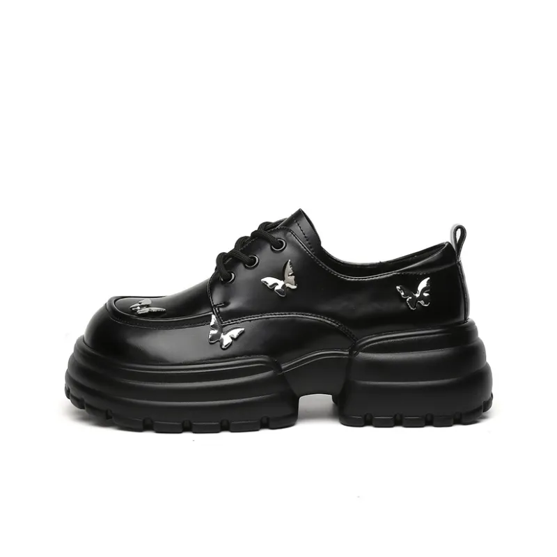 KEKAFU Casual Single Shoes 6cm Women's Black-1