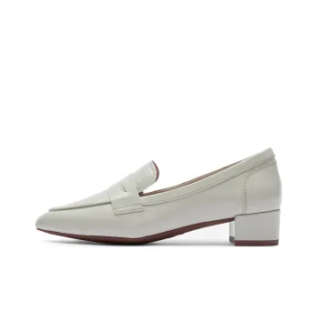 Staccato Casual Penny Shoes Chunky Heel Loafers 4cm Women's
