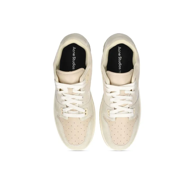 Acne Studios Low Top Skateboard Shoes Men's Beige-4